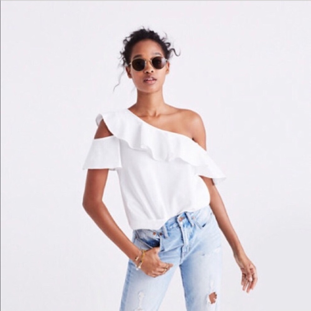 Madewell off the shoulder top